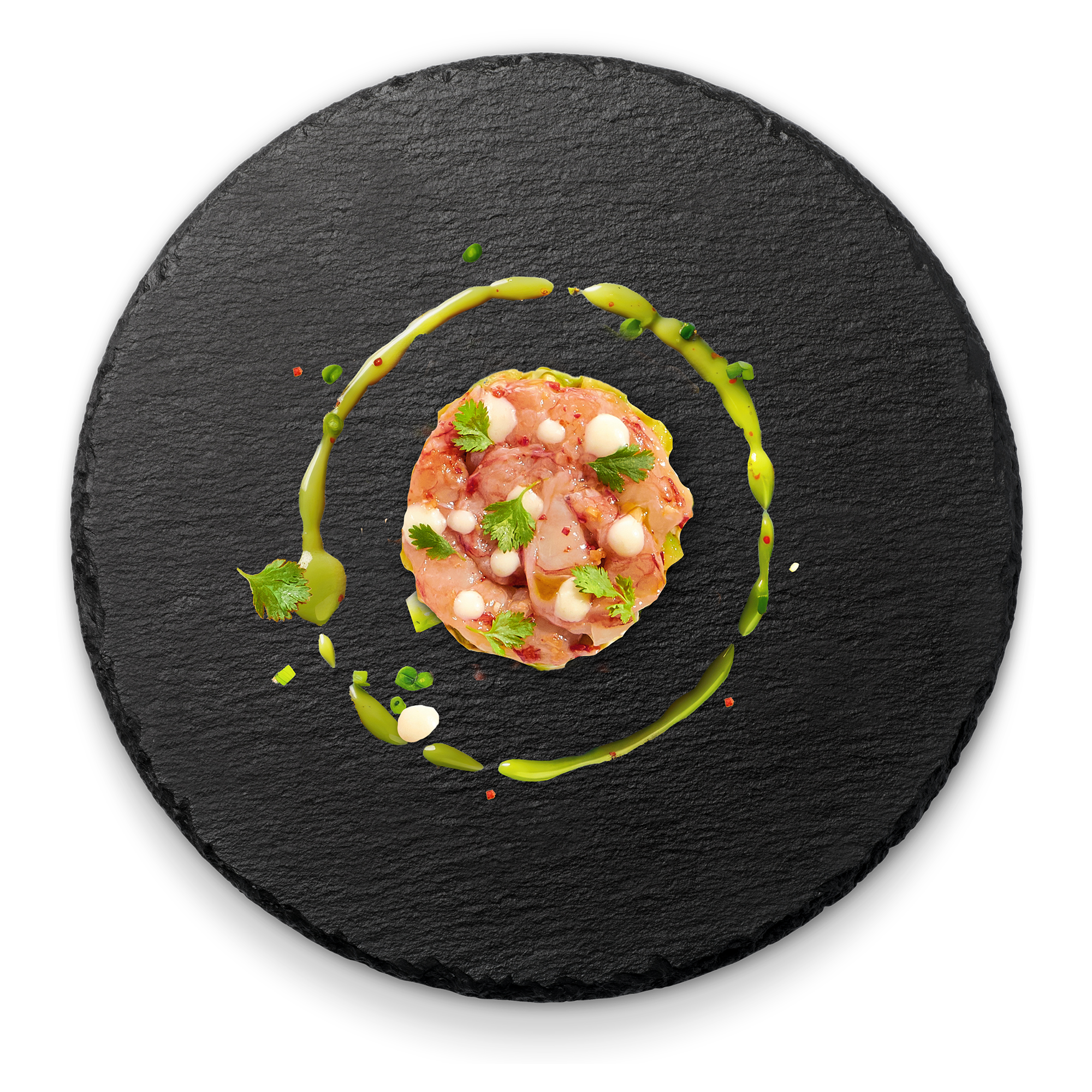 Garnelentartar aus Sizilien